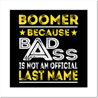 BOOMER Posters and Art